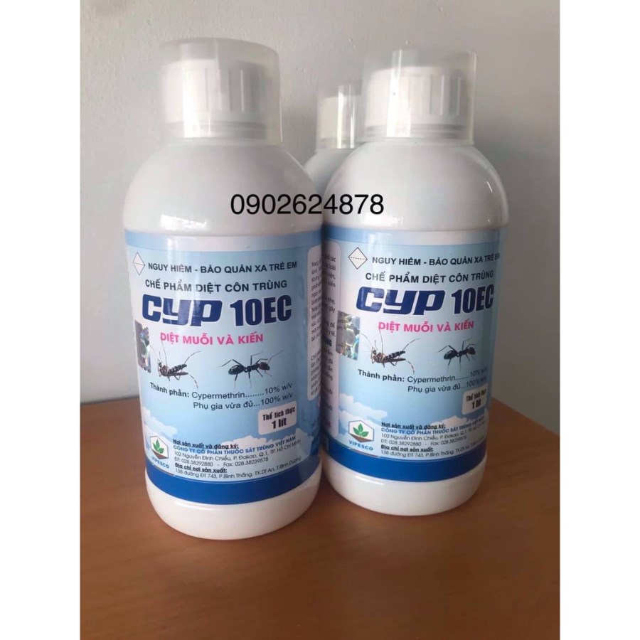 HÓA CHẤT DIỆT MUỖI, KIẾN CYP 10EC